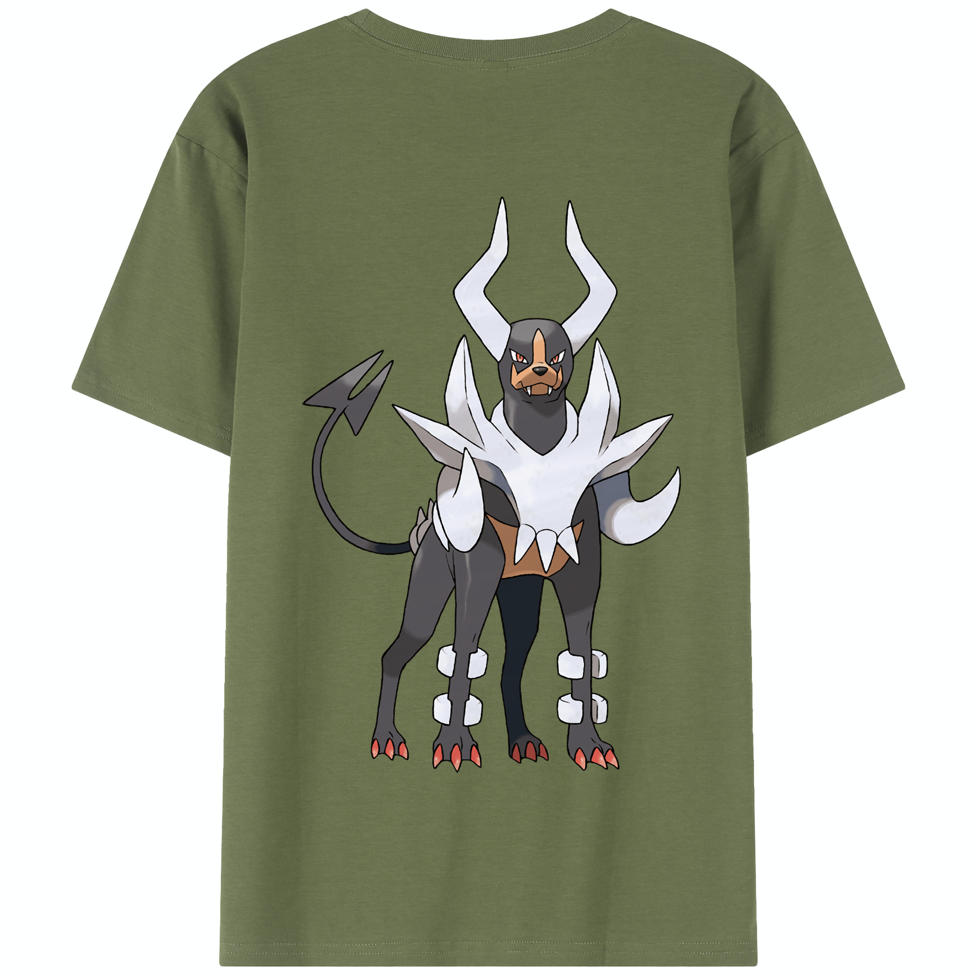 （画像用） ポケットモンスター Pokémon 綿100％半袖Tシャツ（背面プリント）
